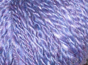 Purple merino/silk handspun